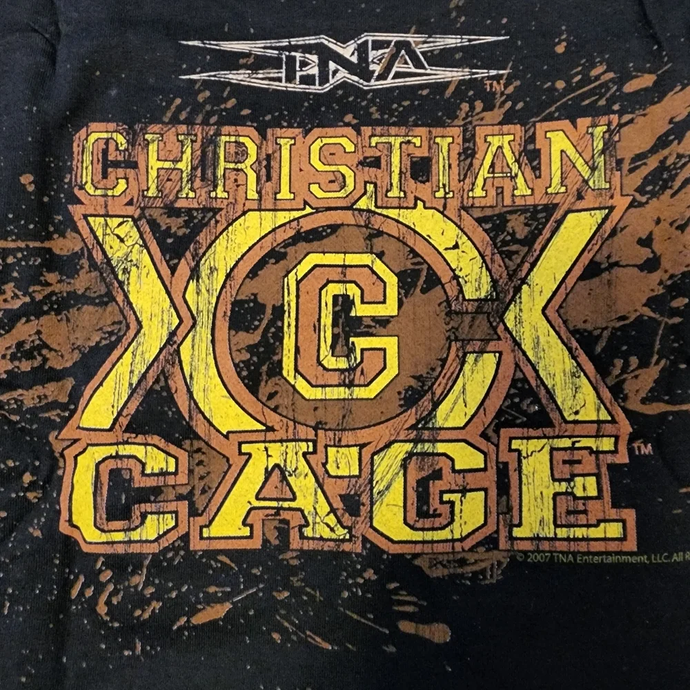 Tna Cristian cage men's tshirt Size L - Picture 4 of 5